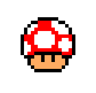 [9664c4] Pixel -  Mario Mushroom