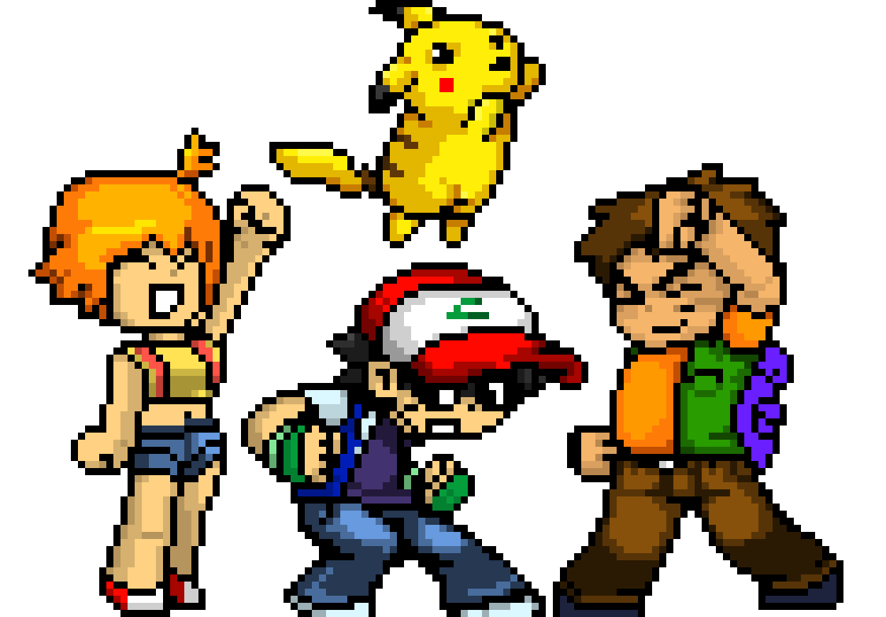 [9664c4] The Pixel Art Crossover im sorry i wanted it on a mug
