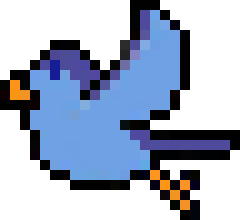 [075b48] can i animate the blue bird for you? i'll credit you ofc
