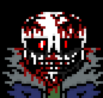 [57dac4] *breaks the lock(s) with bones so he cant unlock it, he approaches him*
