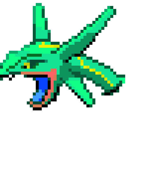 [9664c4] Rayquaza Head WIP