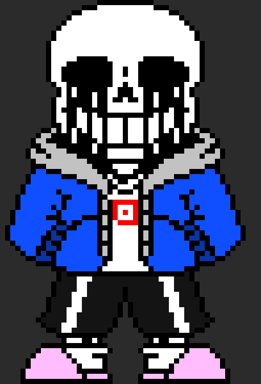 [d46952] Killer!Sans tp into eku's house and slashes frisk and chara and  tp  out