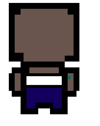 [21707d] Pixel art character 3