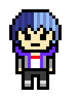 [86714d] Toya Aoyagi Danganronpa 8 bit Sprite