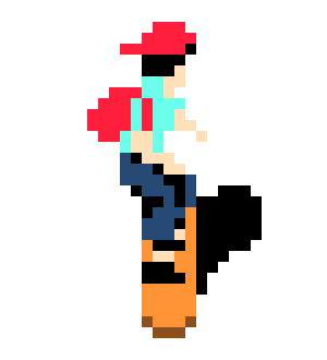 [ff2d5b] Skateboarder