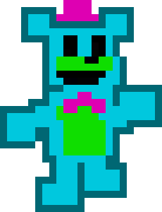 [cab8d6] Blacklight Freddy