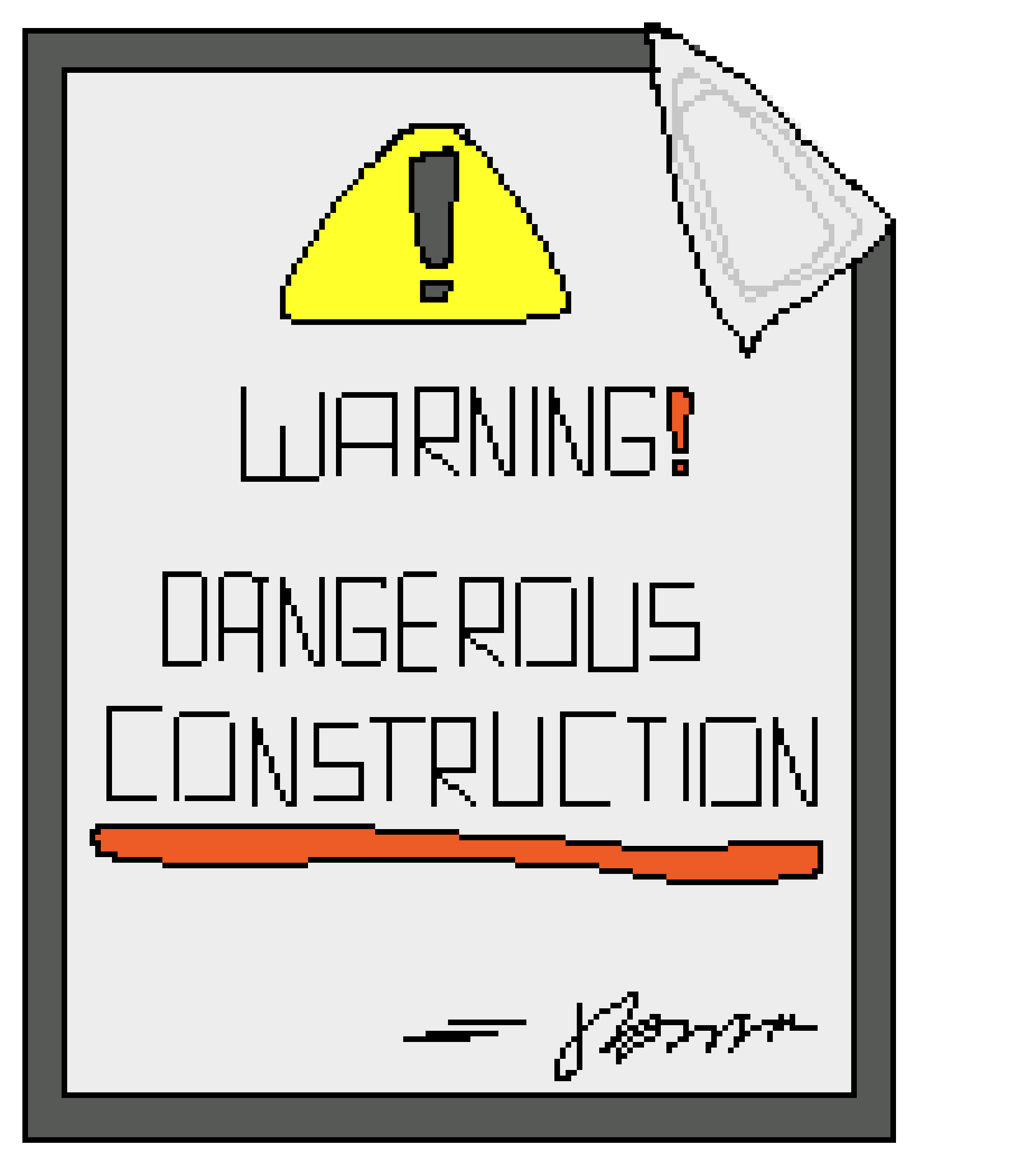 [f9fc4b] warningpaper