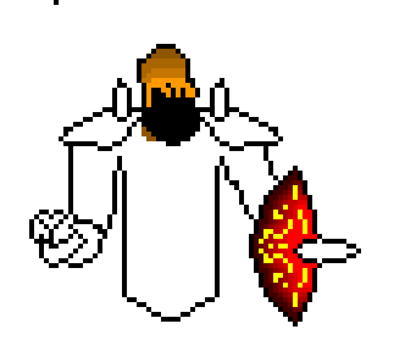 [a53b00] (Witch Knight Maelwyn smashes the lamp with the shield numerous times, making it one with T.)