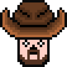 [9664c4] cowboy head