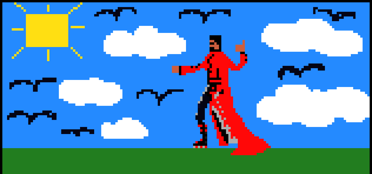 [8d3e6c] Donald Pixel Art