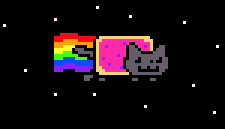 [9664c4] Nyan Cat by Garrett Wood
