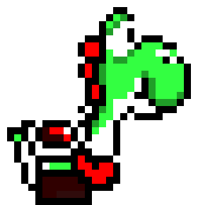 [9664c4] Yosher (Yoshi) Super Mario World
