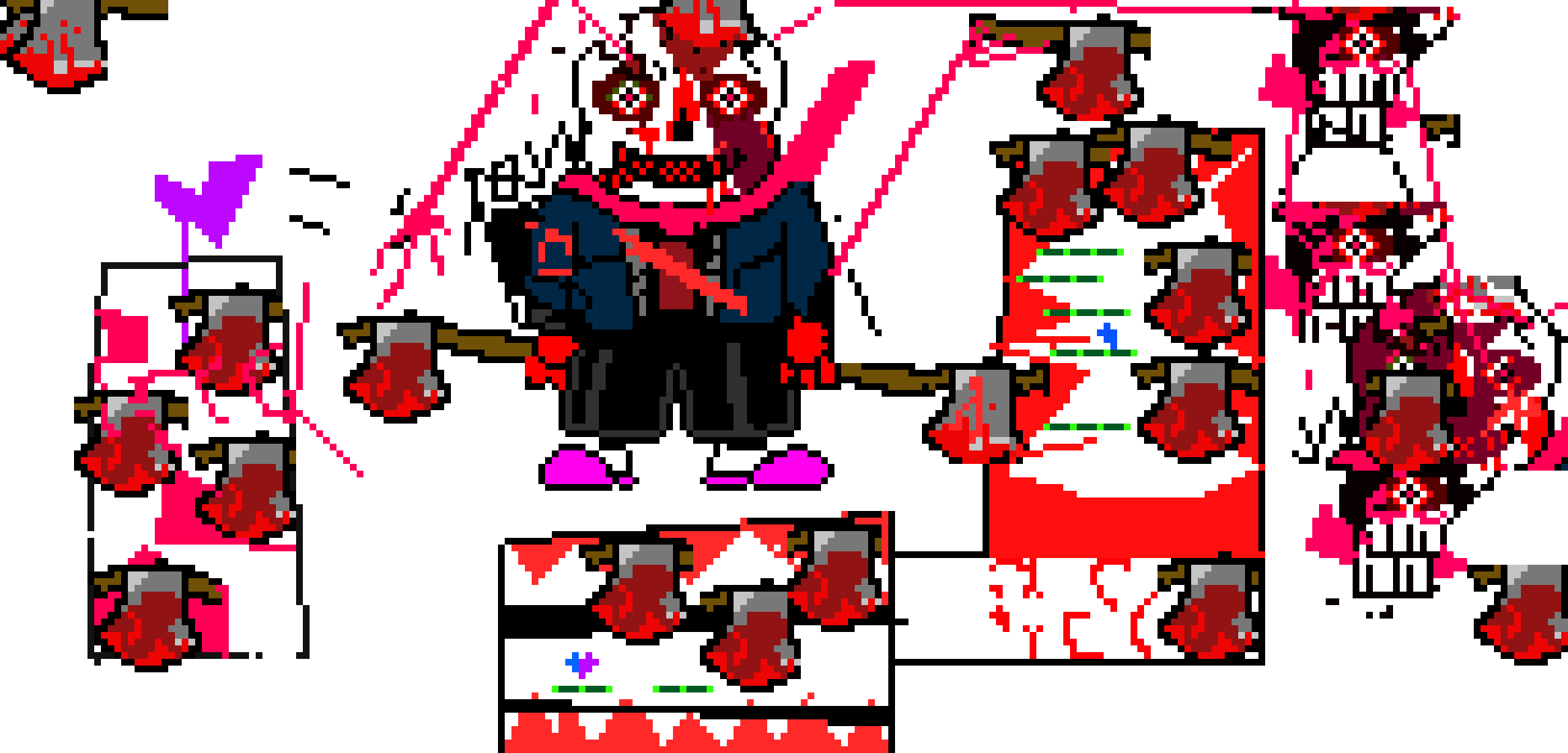 [0d14bc] Insanityhelpcreepyhorror Sans (Expert Mode)