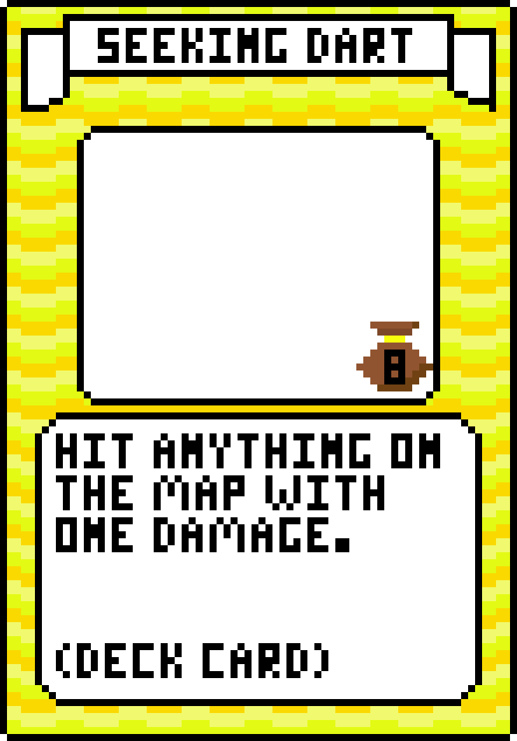 Desert Seeking Dart Card