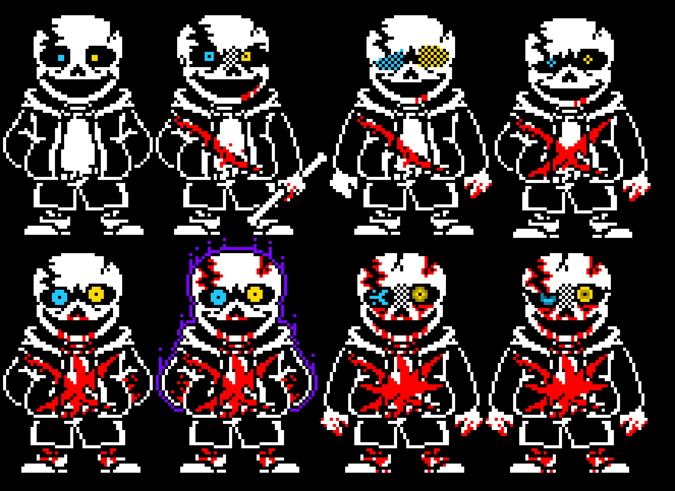 [80feb5] Undertale Last Breath Phases 1-8