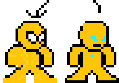 [10304b] Pee spider Pee man