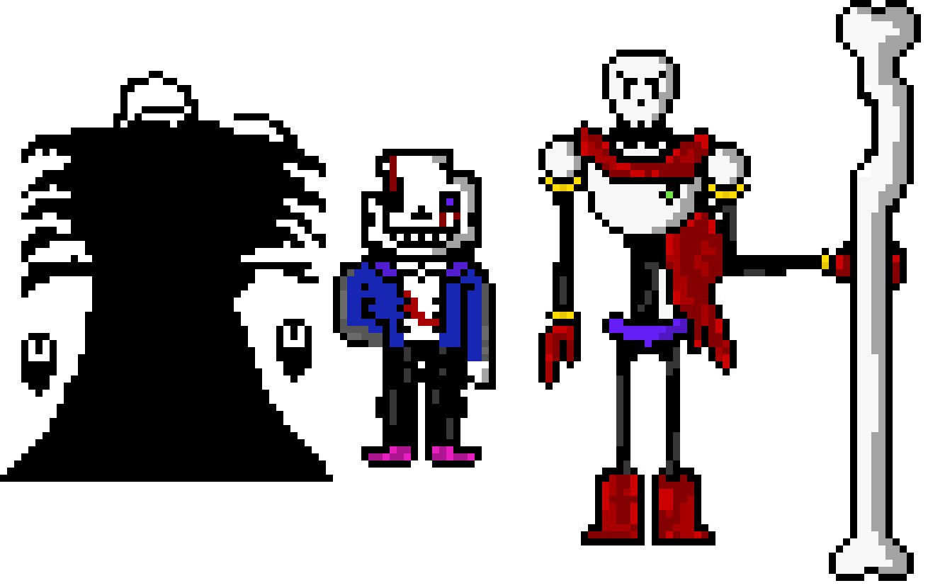 [9664c4] paps and sans gaster bloodlust