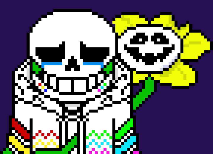 [00fc8a] Flowey: oh that's hilarious, you don't know how strong he really is. Go on, show him how strong you really are  Multi:. . . .