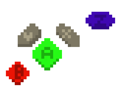 [7ca2d7] gamecube button hud