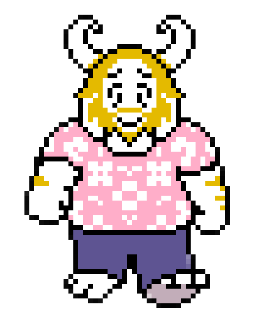 [9afd85] Asgore pink sprite F2 fix