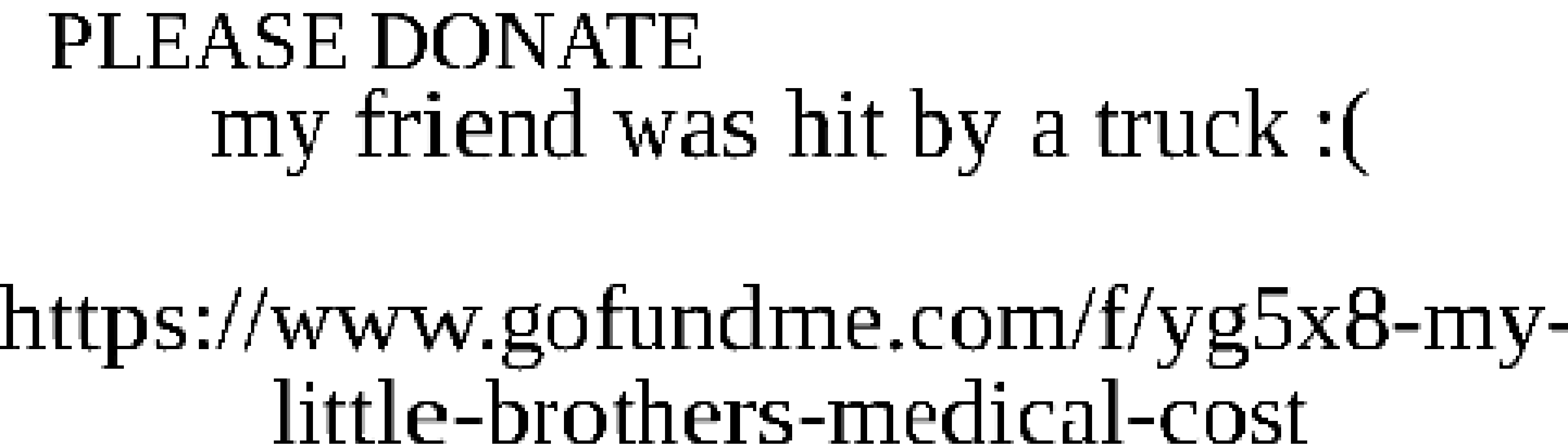 Please Donate