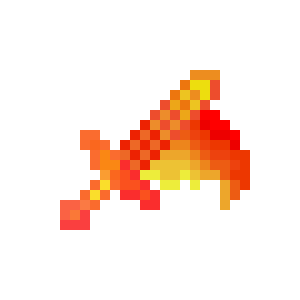 [1530ec] Netherite Flame Sword