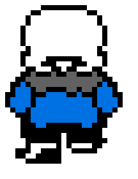 [71dc2f] UnderTale - Sans Walking Sprite Sheet