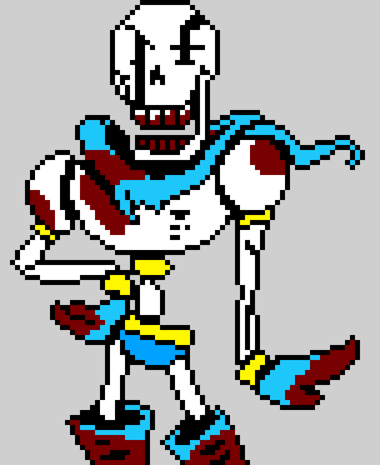 [9664c4] Insane Time!Papyrus sprite