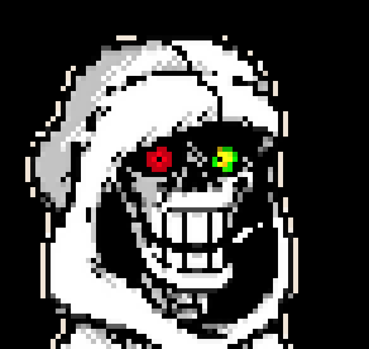 [63a5ad] Underswap Papyrus Sprite.