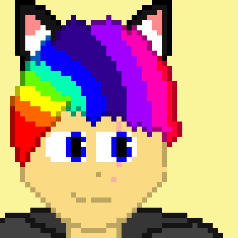[401102] *gets comfy in her lap and yawns*-toddler rainbow