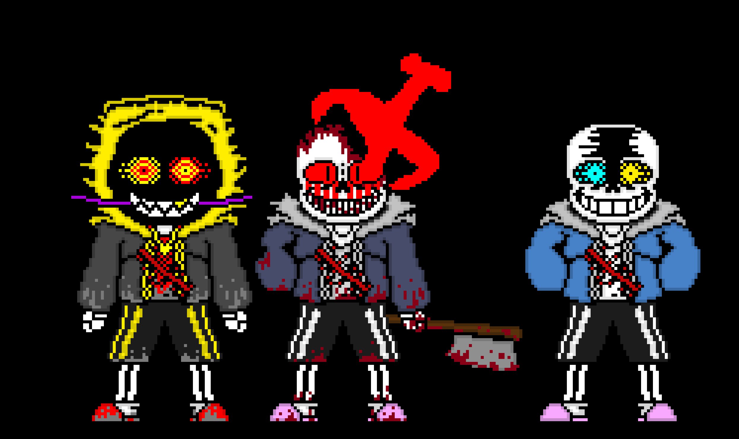 [e8cb42] Revamp! The Trio Of Pure Suffering Phase 3 V2