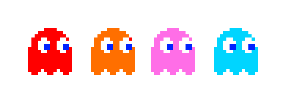 Pacman Ghosts