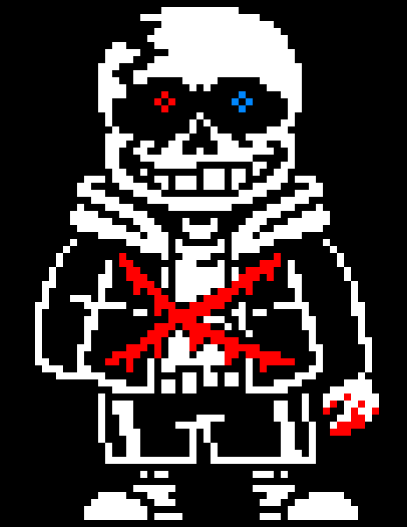 [c6437a] Undertale Last Breath Fan made phase 4 but I use official Last Breath sans design to make it - TSD
