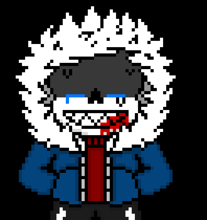 [0ae1f1] . . . . . *grips his bleeding arm, scared of Terror and FTK*