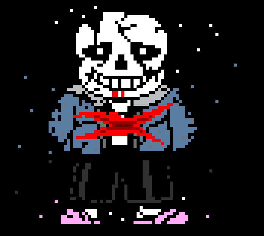 [1b0b44] DustBelief Sans phase 6 (finale)