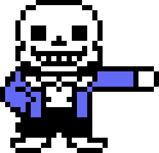 Sans attack sprite