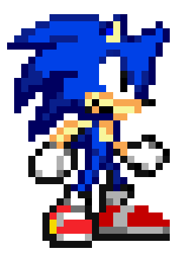 [32880c] pixel sonic