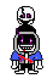 [071788] Dusttale last genocide overworld sprite phase 3