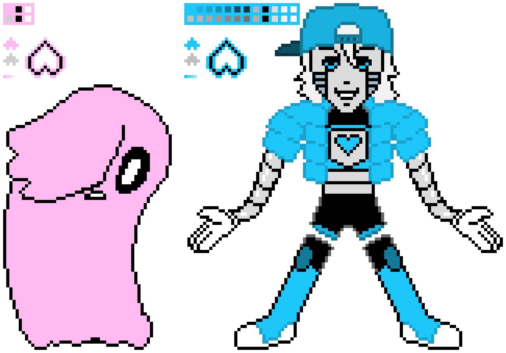 [9664c4] Underswap Mettaton and Napstablook