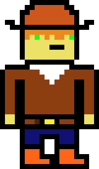 [9664c4] cowboy man