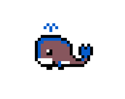 [e3be5b] Pixel Whale