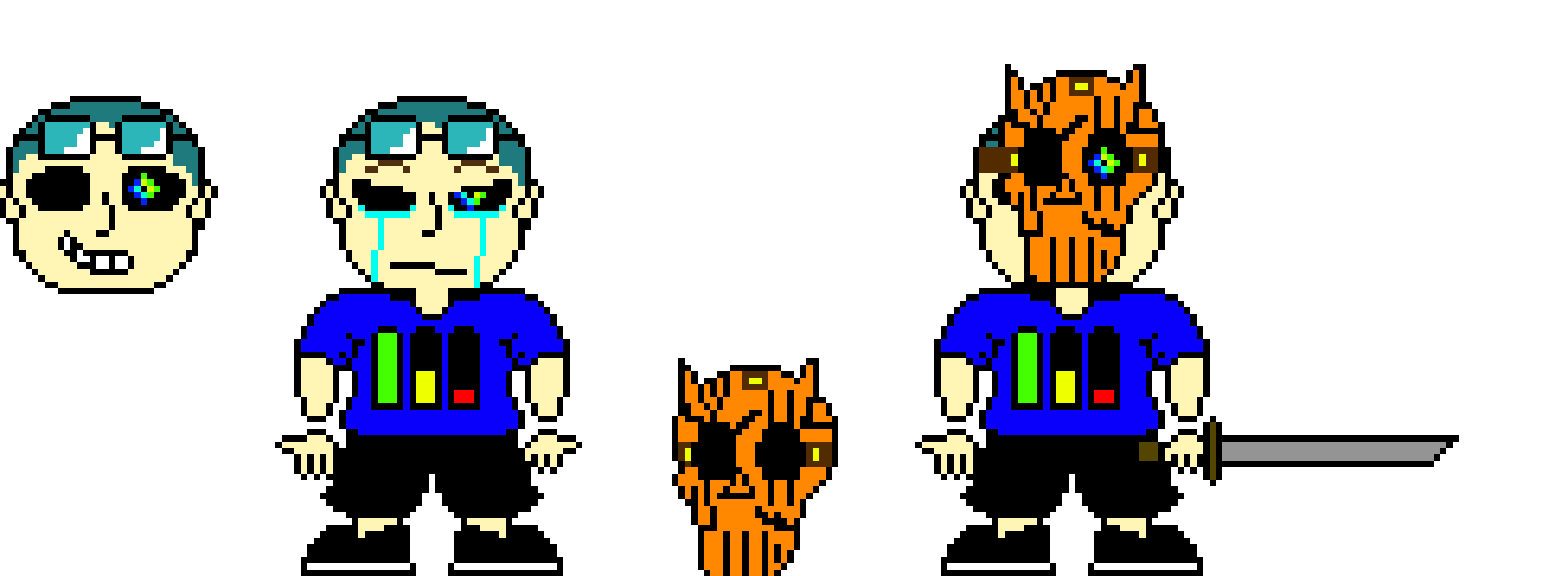 [7e4087] Me And My sister as UndertaleBroken timeline Sans and Papyrus phase 2