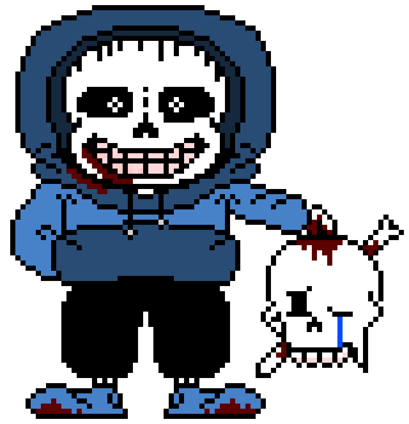 [0ab601] IJ!UnderTale:Insanity Sans Sprite