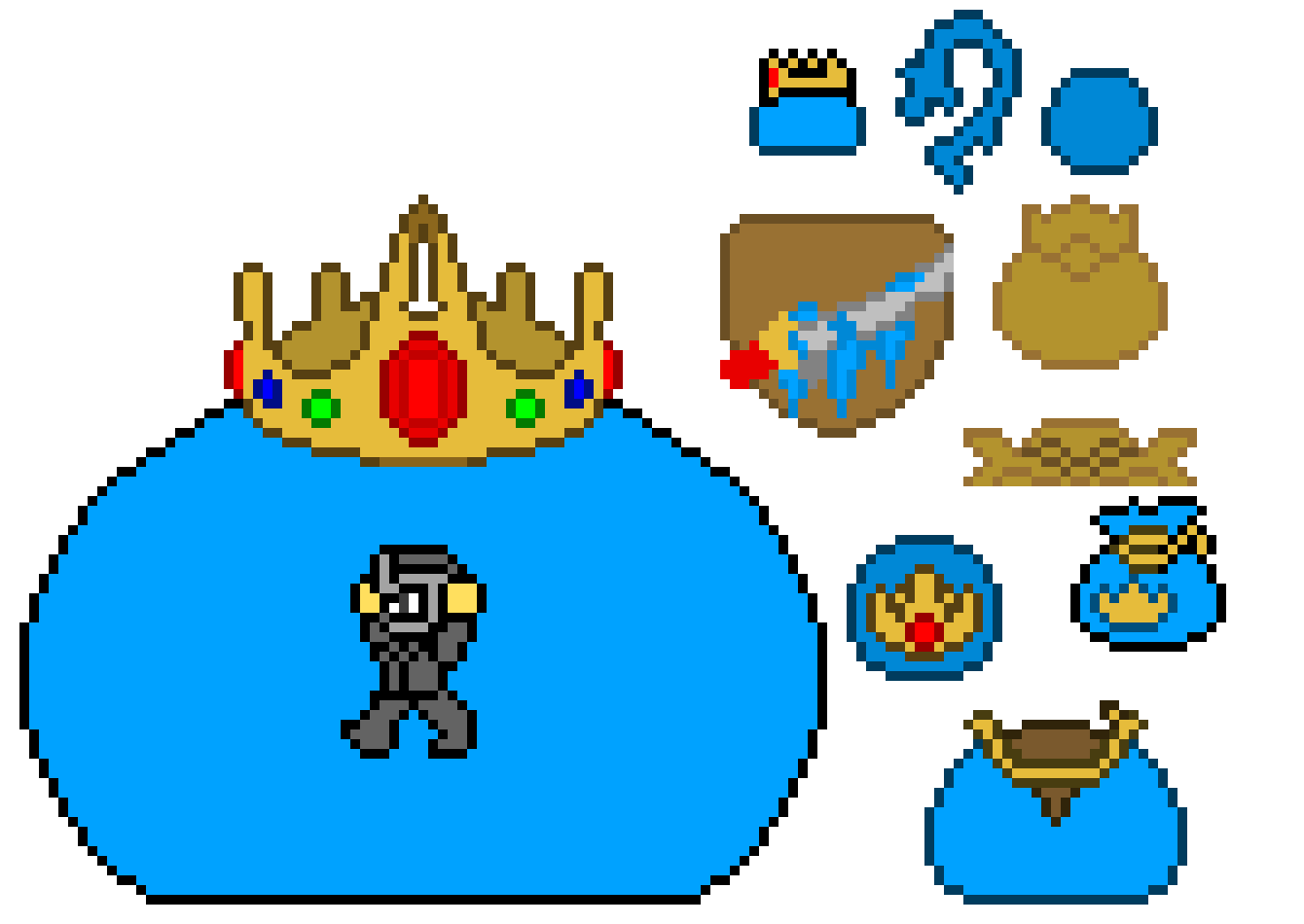 King slime. But now his objects were moved. -pepo