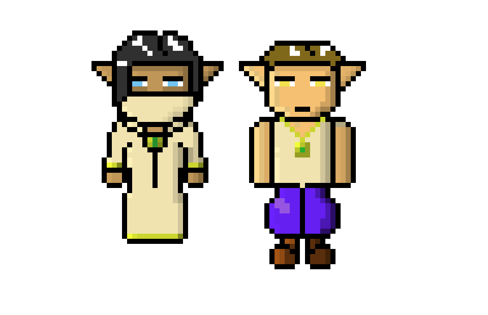 [9664c4] Sand Elves, D&D