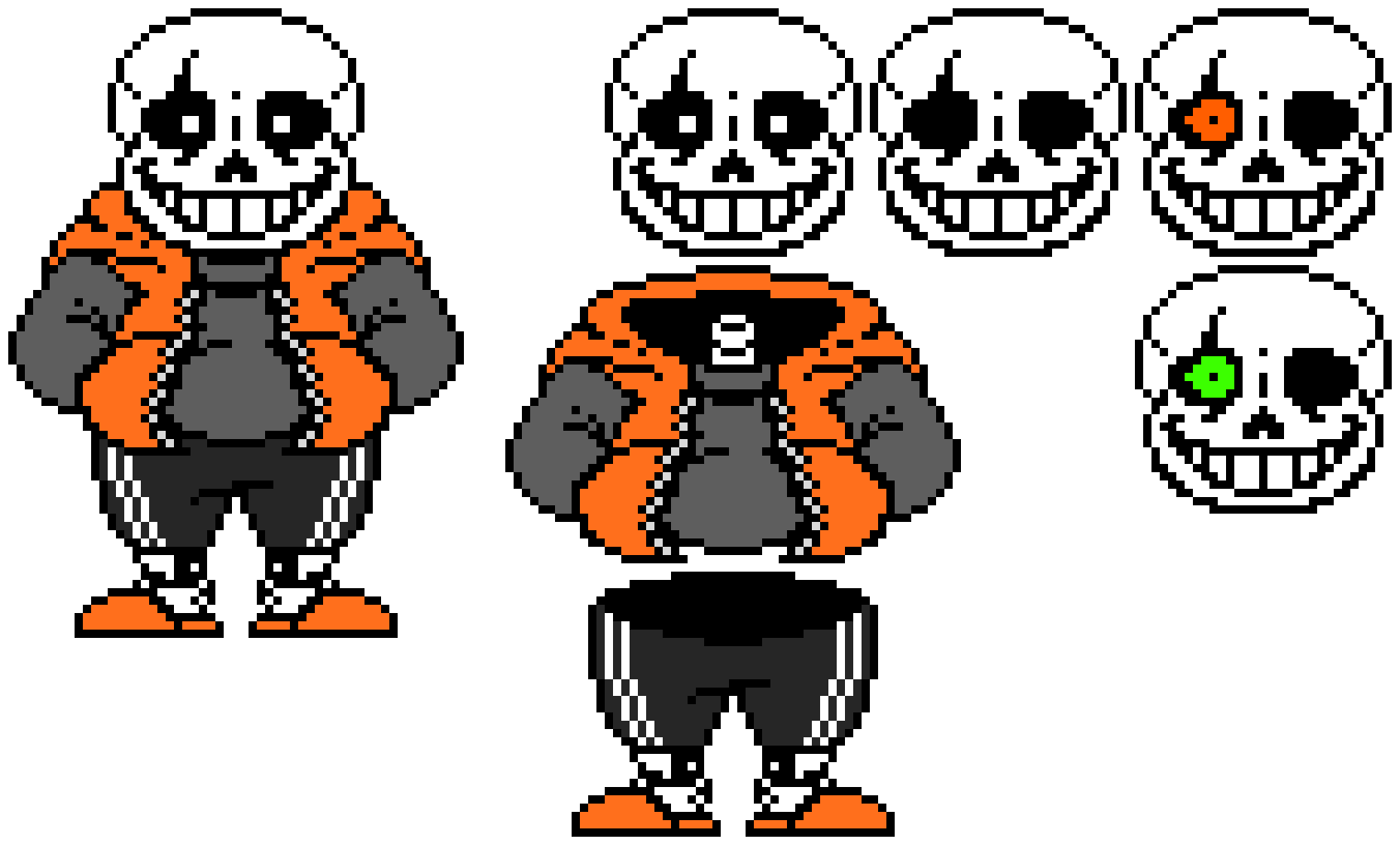 undertale: unhinge sans for battle movement