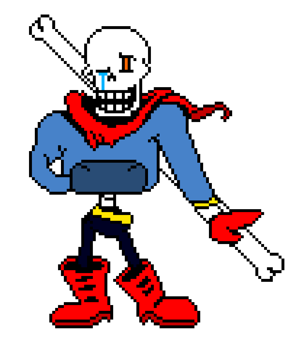 IJ!UnderTale:Disbelief Papyrus Sprite