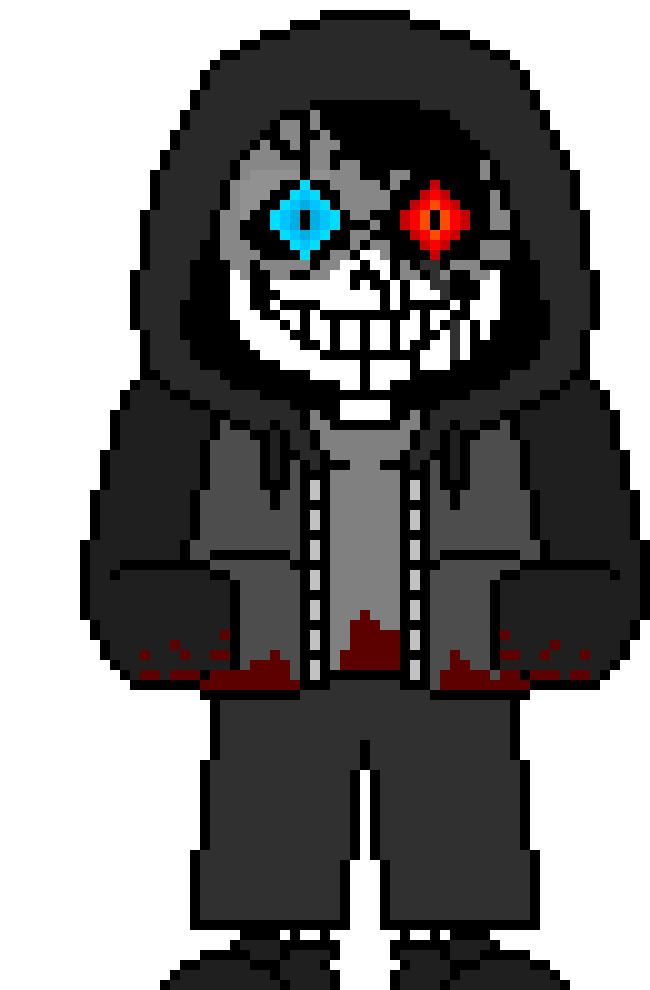 [9664c4] the true demon unmasked!(sans with out his scarf)