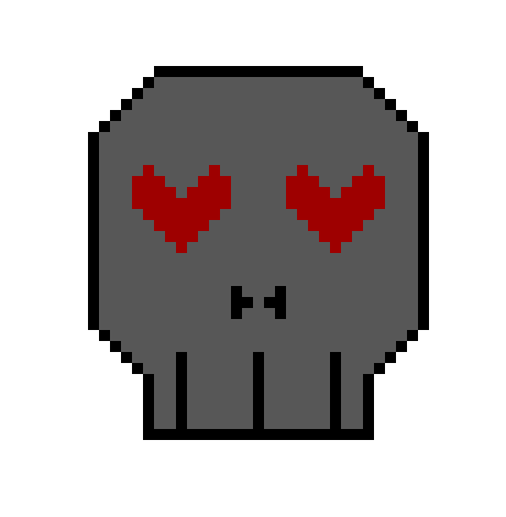 [9664c4] Heart Skull