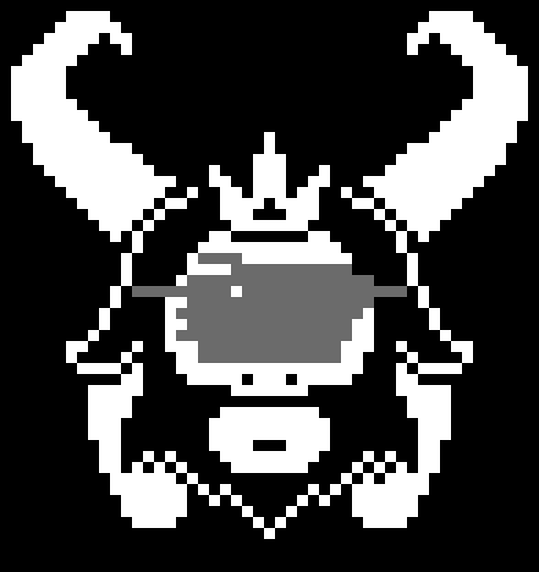 [715528] UnderTale Asgore Battle sprite